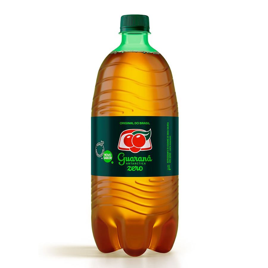 Guaraná Antártica 1L (zero açúcar)